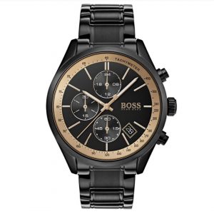 שעון יד בוס מושחר לגבר דגם 1513578 מקטלוג שעוני BOSS