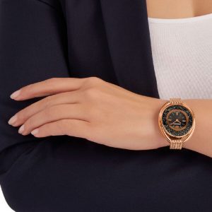 שעון יד סברובסקי רוז גולד לאישה דגם 5480507 על יד