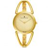 שעון יד מבית קייט קליין שעונים , זהב צהוב מנצנץ סטייל צמיד לאישה KK3002 תמונה אחורית