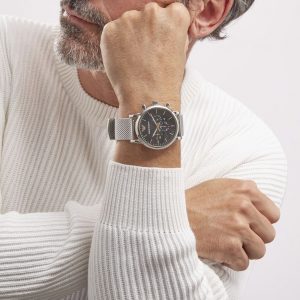 שעון ARMANI ארמני לגבר רצועת רשת AR11429