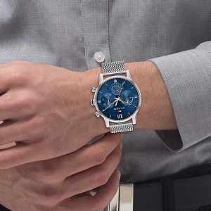 שעון יד TOMMY לגבר רשת לוח כחול 1791881