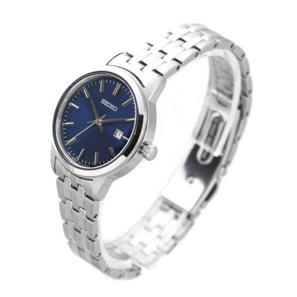 שעון יד SEIKO לאישה עדין רקע כחול SUR407P1