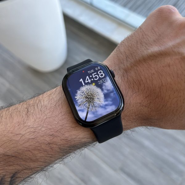 שעון יד VIVO TIME לגבר 48 מ"מ שחור על יד
