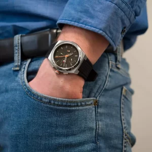 שעון יד טומי הילפיגר לגבר רצועת סיליקון 1791898 על יד