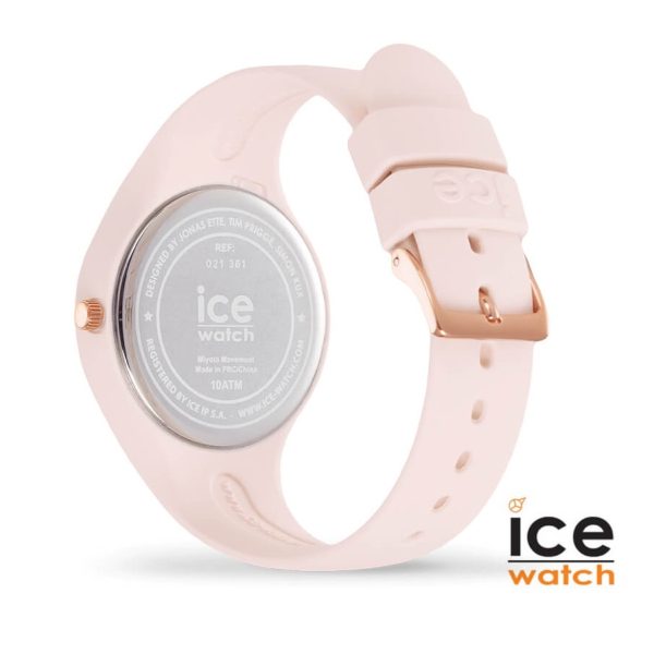 שעון יד ICE WACH לוח שקיעה צבעוני בשילוב מספרים 021361 מהצד