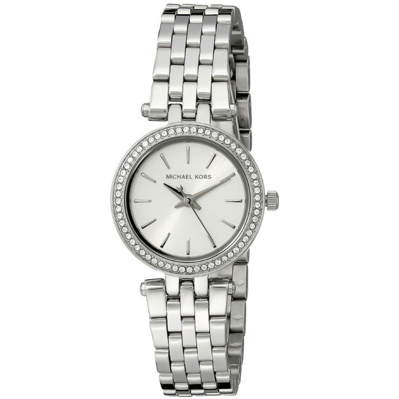 michael kors analog rose dial women's watch