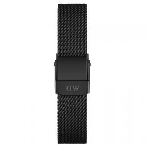 שעון יד DANIEL WELLINGTON לאישה רשת מושחר גודל 32 מ