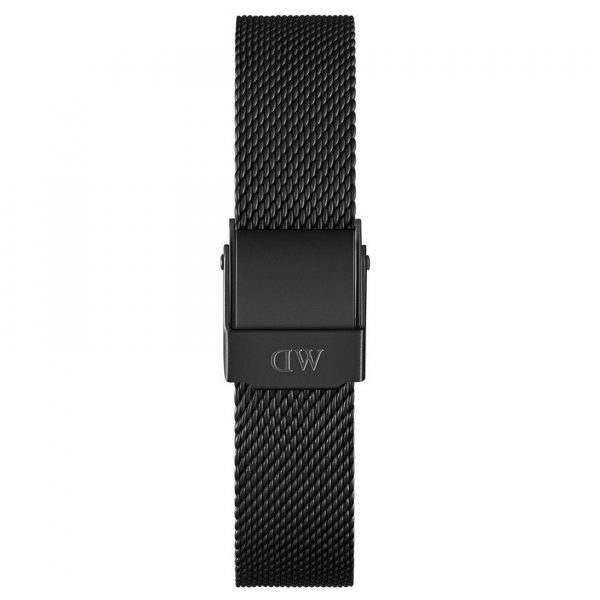 שעון יד DANIEL WELLINGTON לאישה רשת מושחר גודל 32 מ"מ DW00100201 מאחור