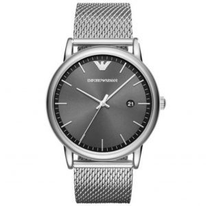 שעון יד ARMANI לגבר רצועת רשת כסופה AR11069