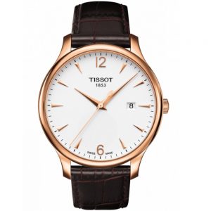 שעון יד TISSOT מסדרת קלאסיק לגבר T063.610.36.037.00 רוז גולד