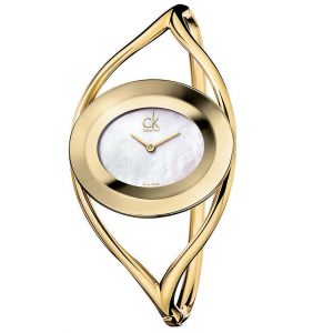 calvin klein watches women gold