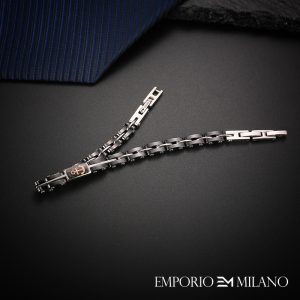 צמיד איפוריו מילאנו מעוצב לגבר EMPORIO MILANO