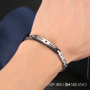 צמיד איפוריו מילאנו מעוצב לגבר EMPORIO MILANO