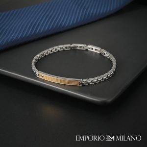 צמיד איפוריו מילאנו מעוצב לגבר EMPORIO MILANO