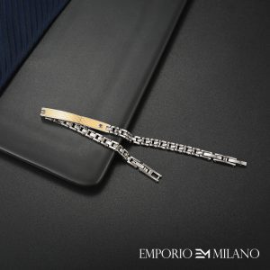 צמיד איפוריו מילאנו מעוצב לגבר EMPORIO MILANO