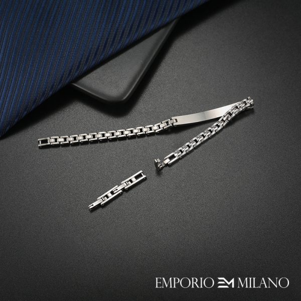 צמיד איפוריו מילאנו מעוצב לגבר EMPORIO MILANO