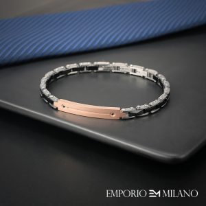 צמיד איפוריו מילאנו מעוצב לגבר EMPORIO MILANO