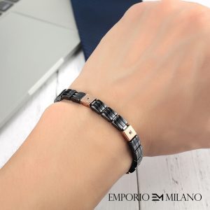 צמיד איפוריו מילאנו מעוצב לגבר EMPORIO MILANO