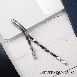 צמיד איפוריו מילאנו מעוצב לגבר EMPORIO MILANO