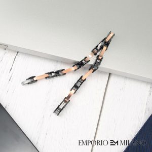 צמיד איפוריו מילאנו מעוצב לגבר EMPORIO MILANO