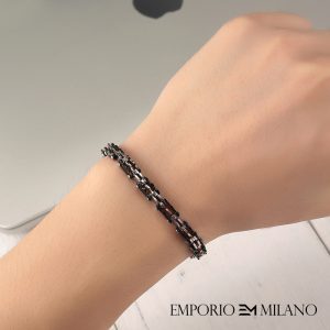 צמיד איפוריו מילאנו מעוצב לגבר EMPORIO MILANO