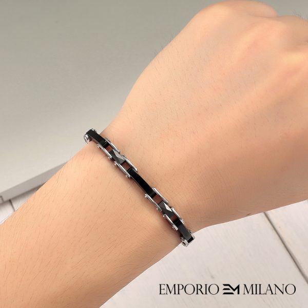 צמיד איפוריו מילאנו מעוצב לגבר EMPORIO MILANO