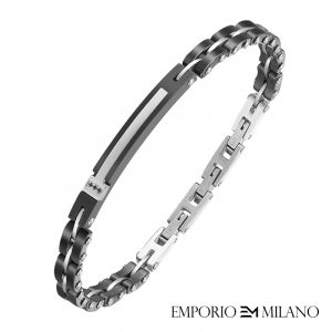 צמיד איפוריו מילאנו מעוצב לגבר EMPORIO MILANO