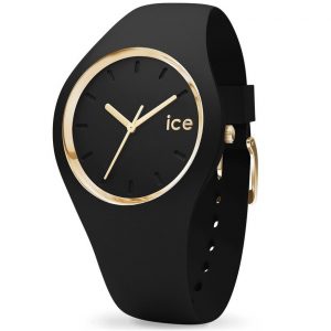 שעון יד ICE WATCH שחור בשילוב זהב לאישה 000982