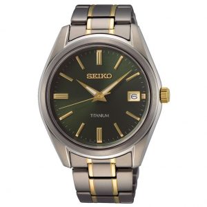 שעון SEIKO טיטניום לגבר SUR377P1