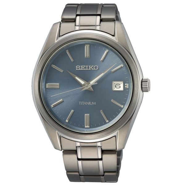 שעון יד SEIKO טיטניום לגבר SUR371P1