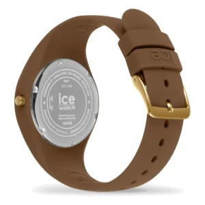 שעון יד ICE WATCH חום רקע חום בשילוב אבנים צבעוניות 022285 מהצד