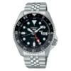 שעון יד SEIKO 5 לגבר אוטומטי לוח שחור צלילה SSK001K1